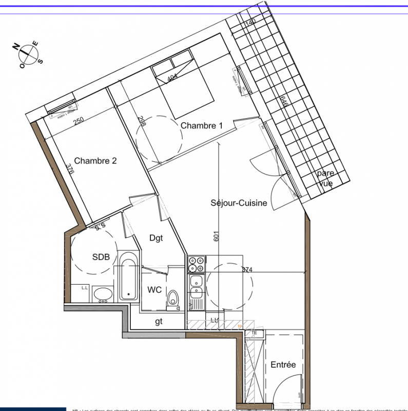 Plan du lot