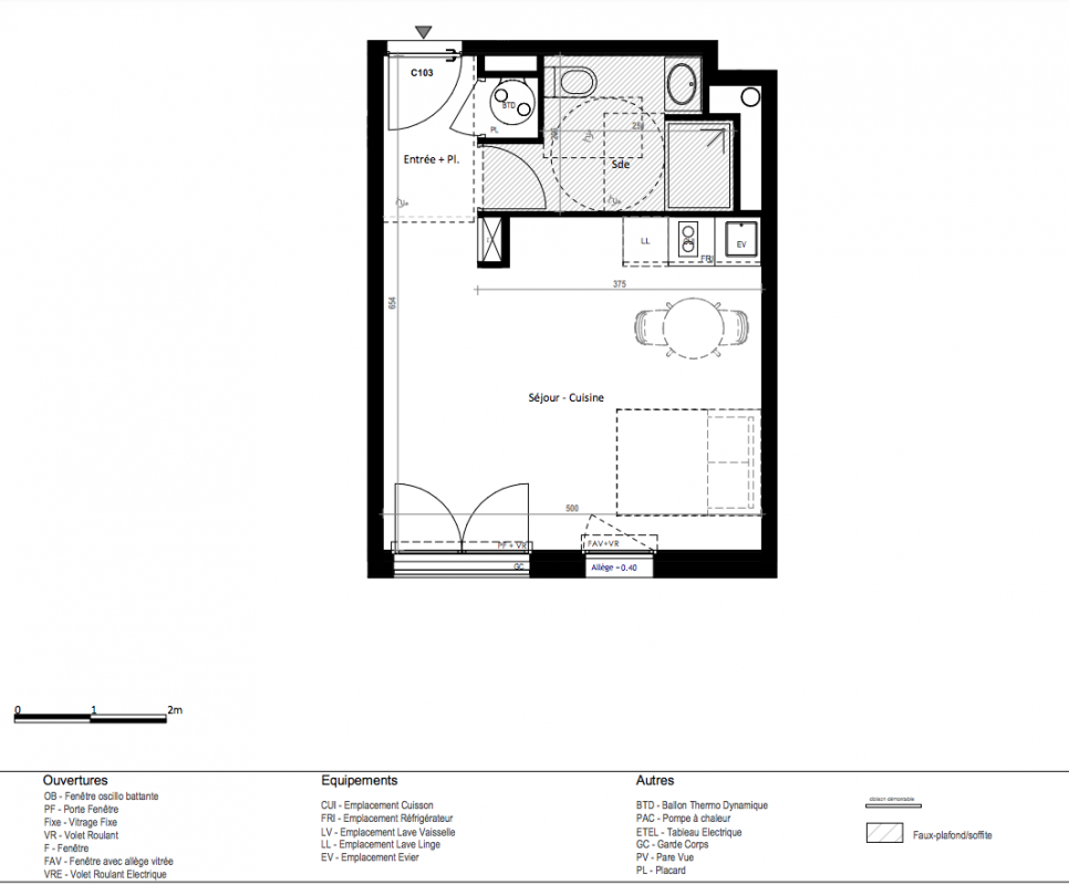 Plan du lot