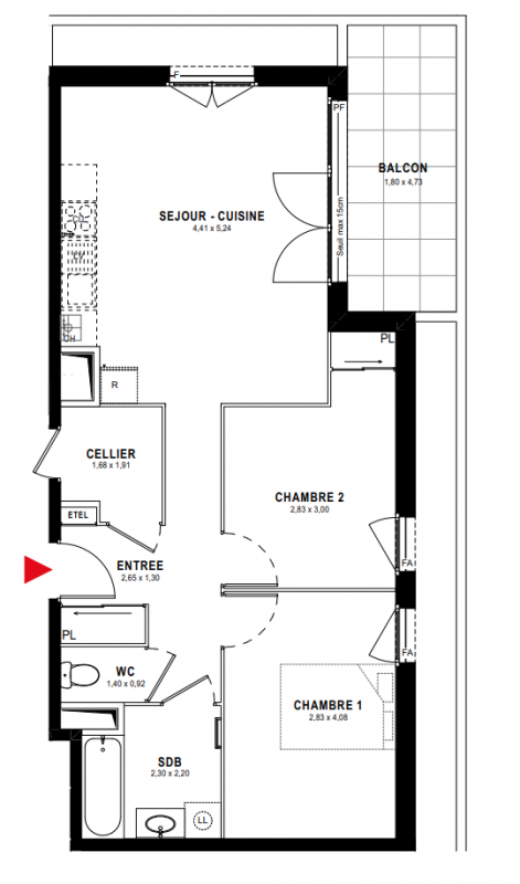 Plan du lot
