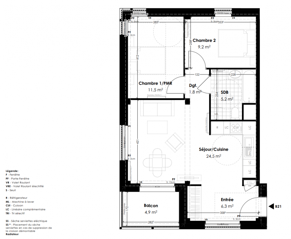Plan du lot