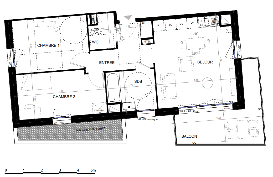 Plan du lot