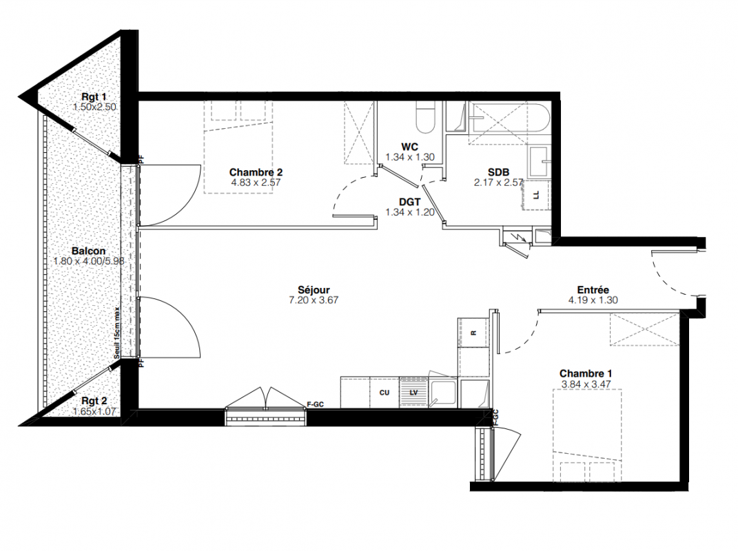 Plan du lot
