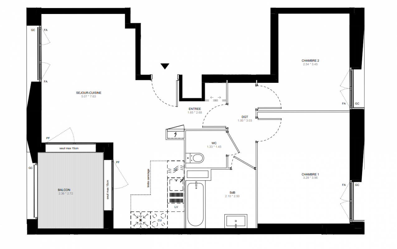Plan du lot