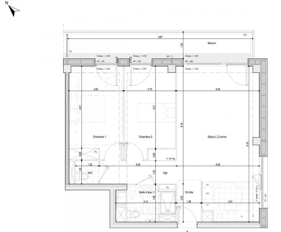 Plan du lot