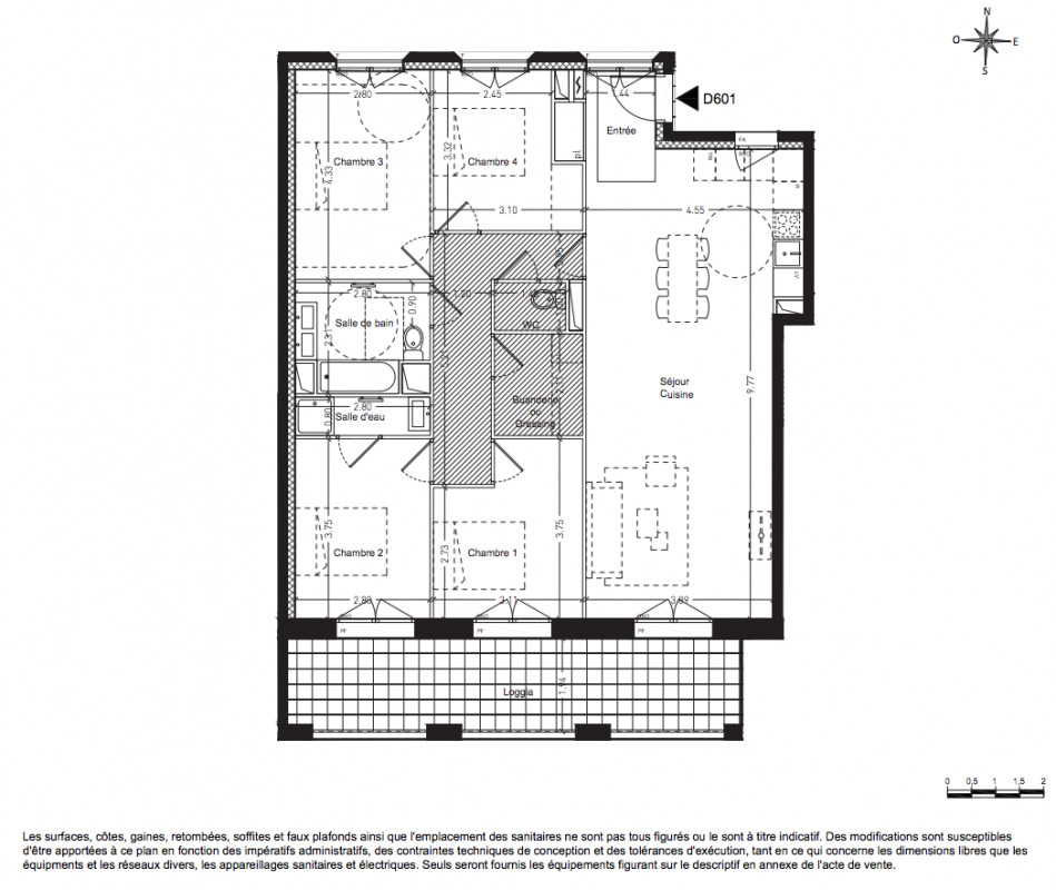 Plan du lot