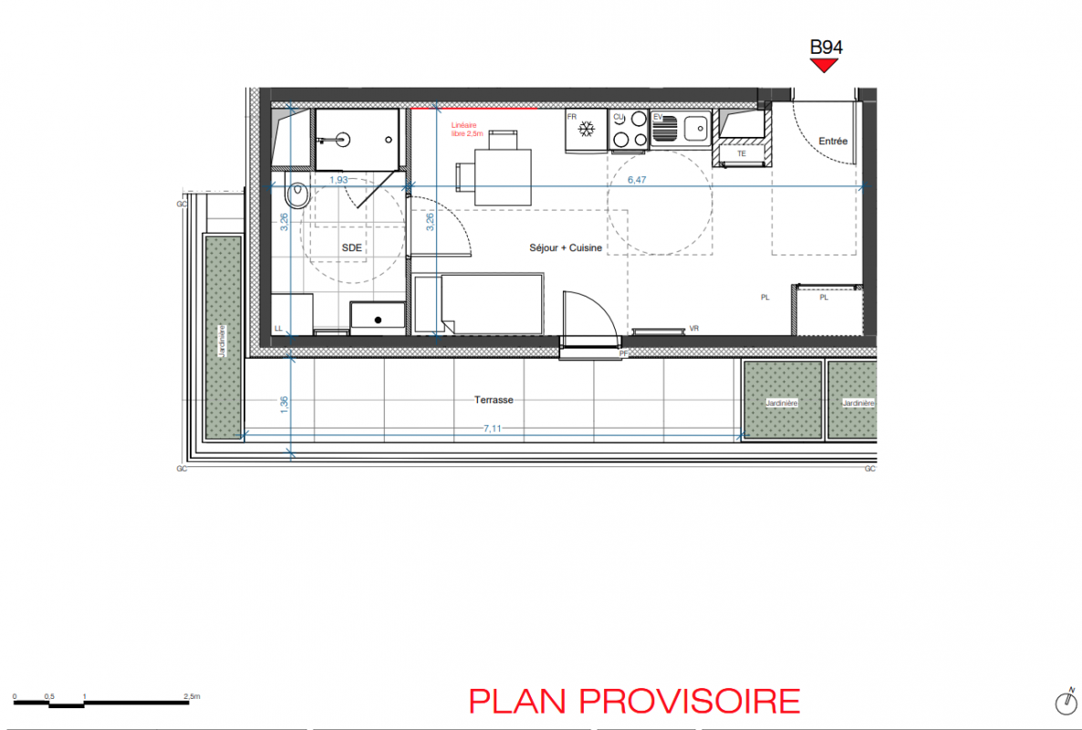 Plan du lot