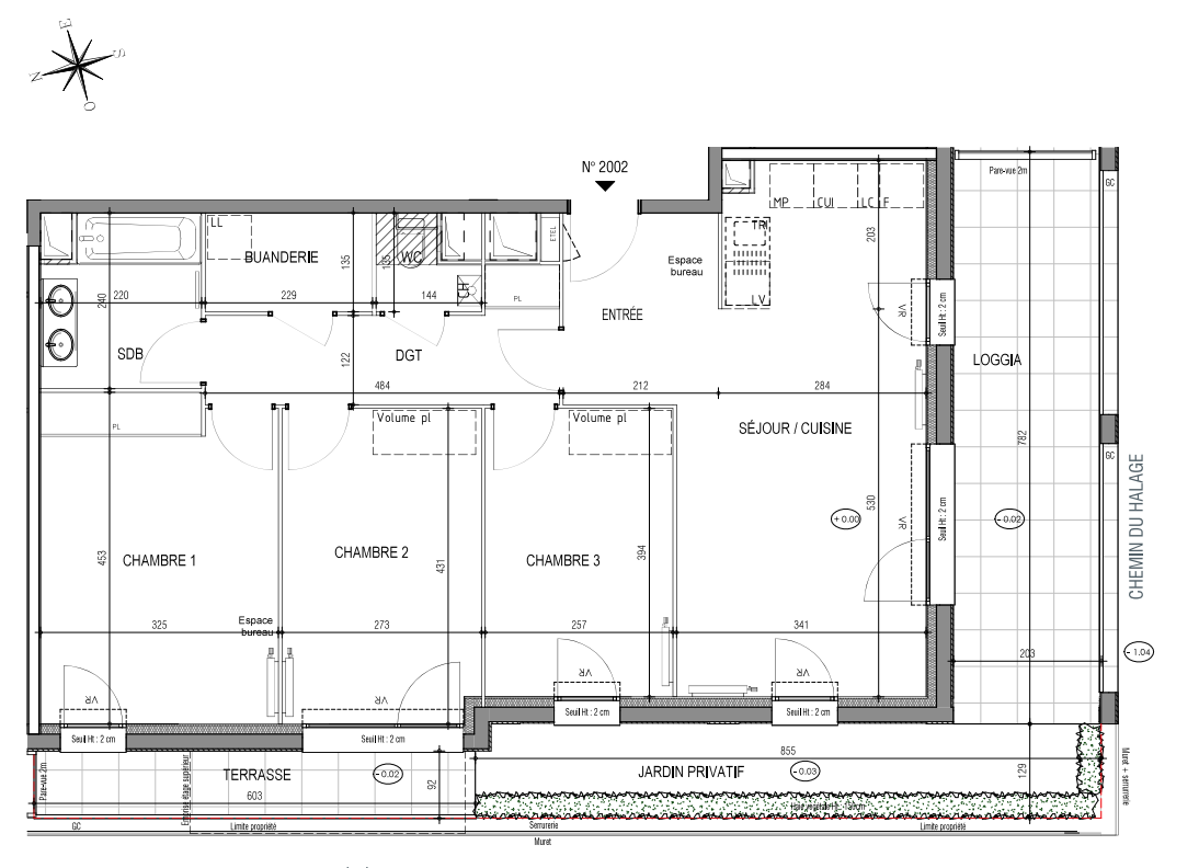 Plan du lot