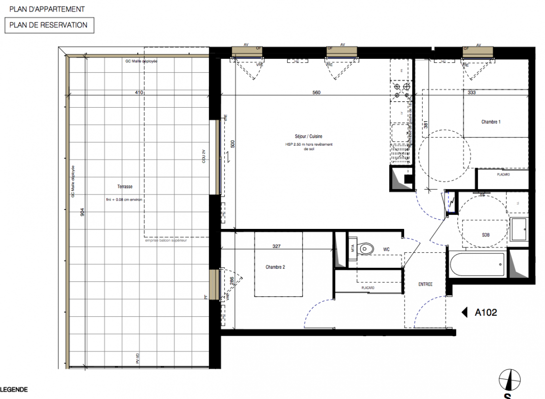 Plan du lot