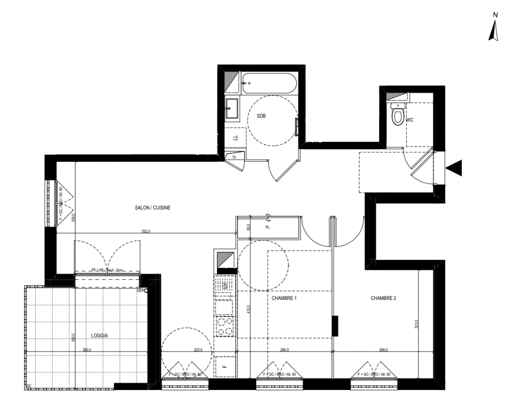 Plan du lot