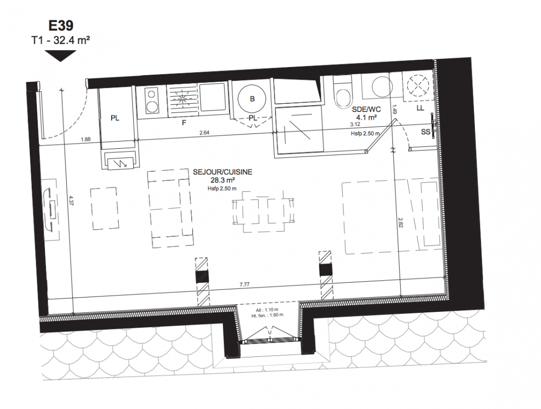 Plan du lot