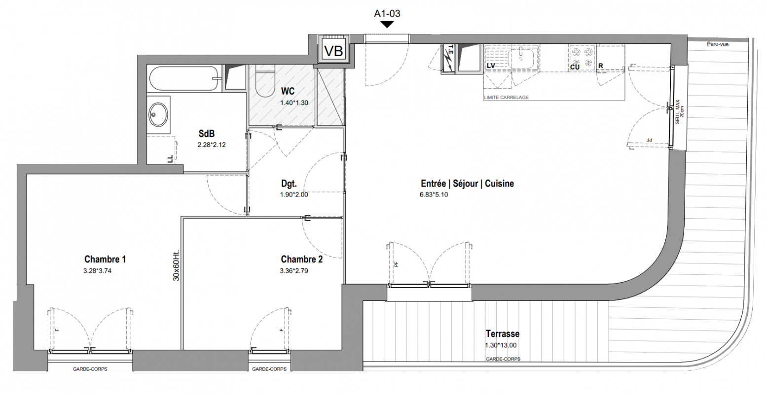 Plan du lot