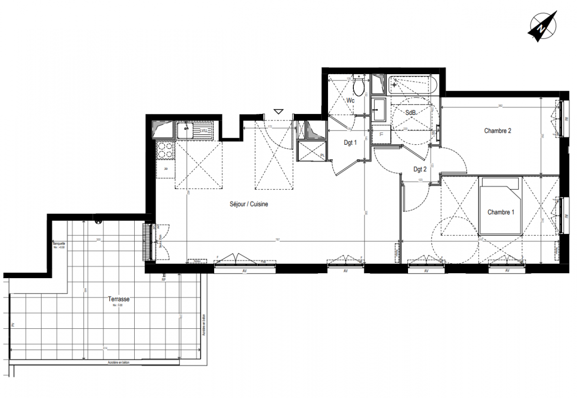 Plan du lot