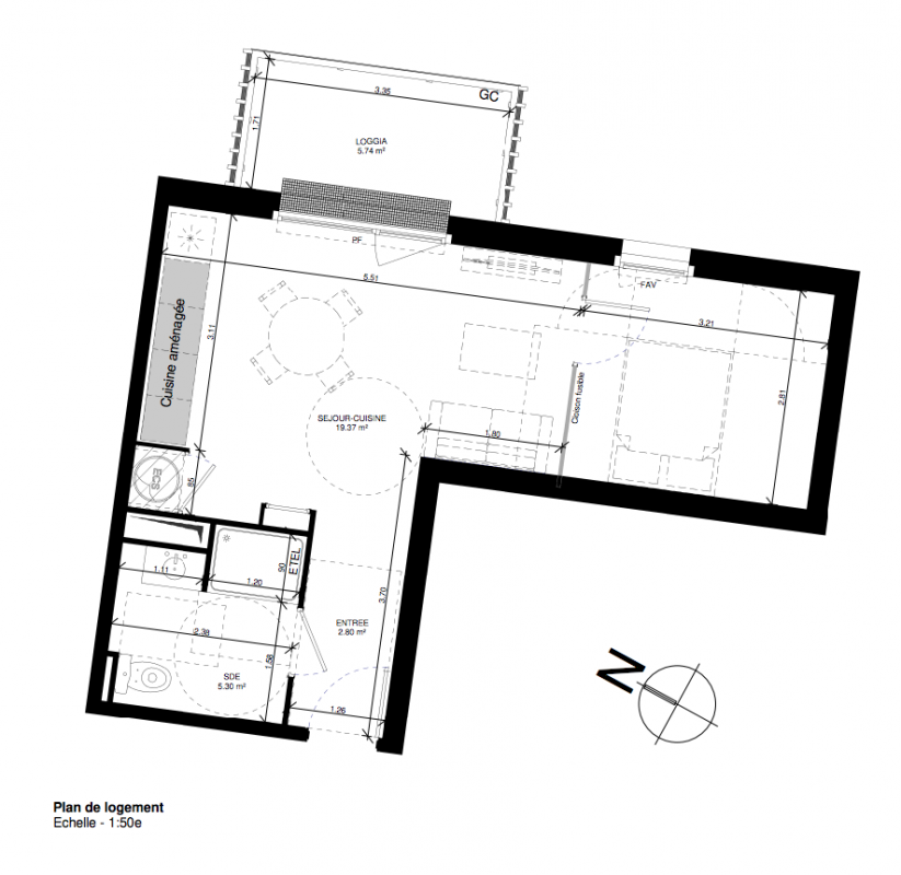 Plan du lot