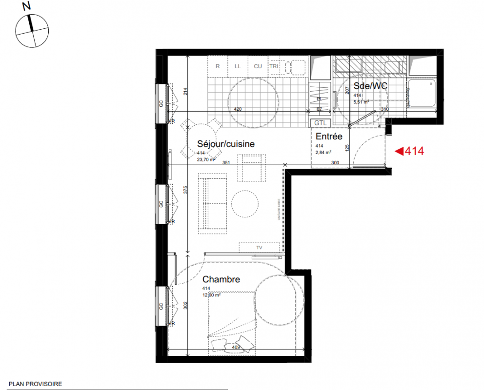 Plan du lot