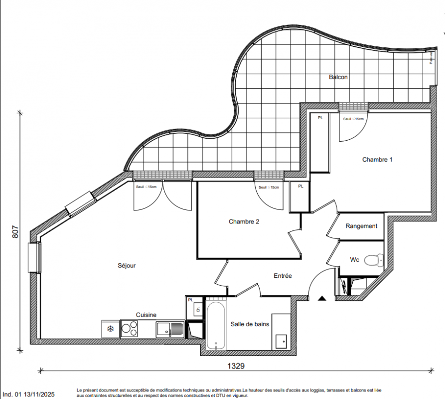 Plan du lot