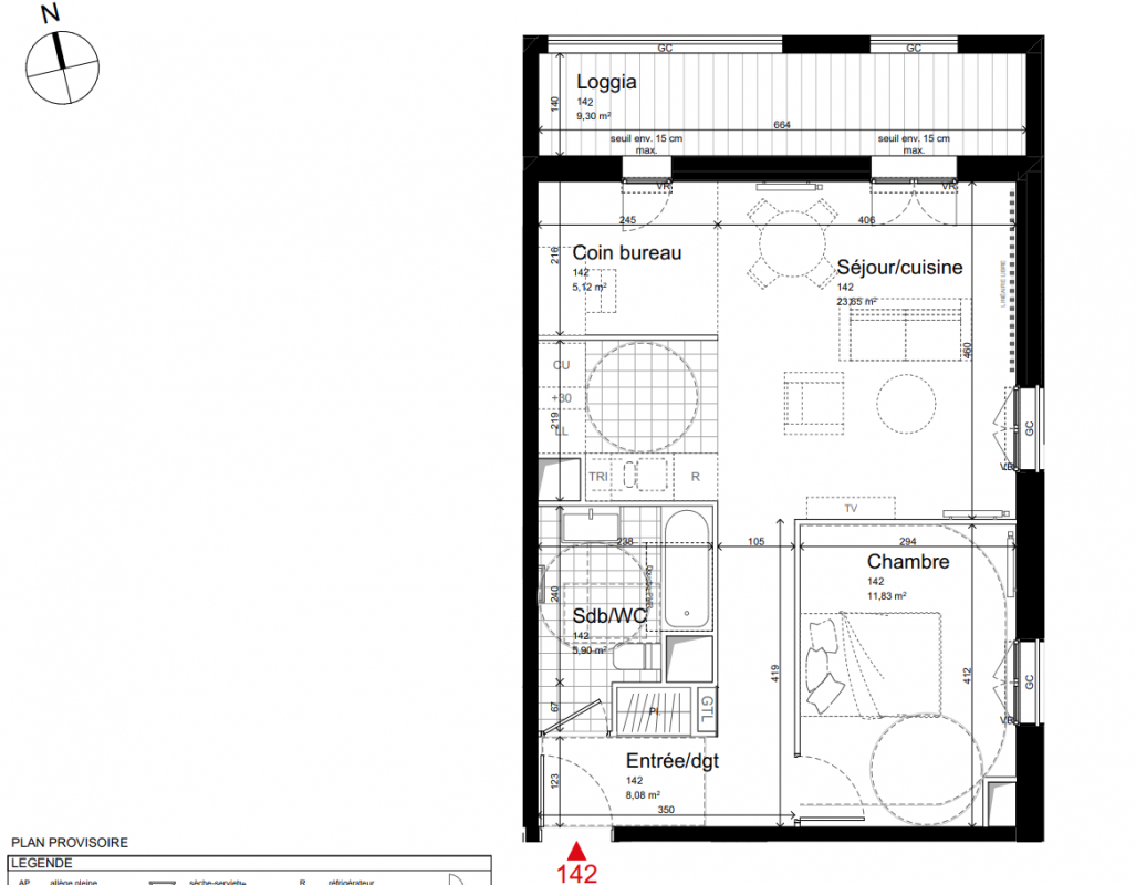 Plan du lot