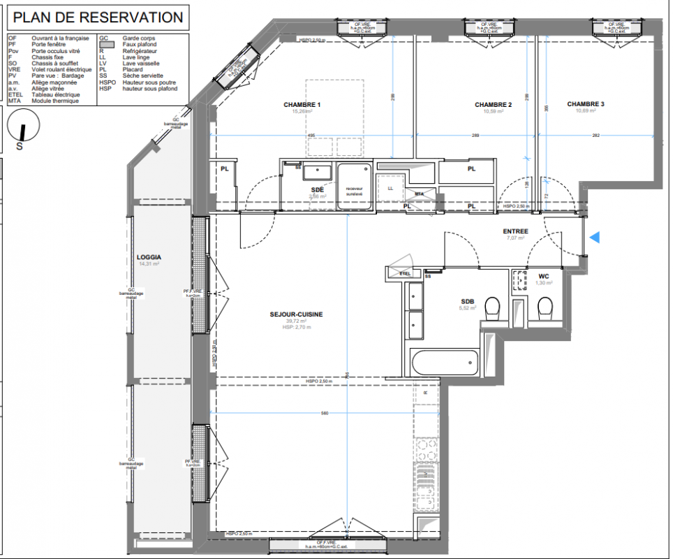 Plan du lot