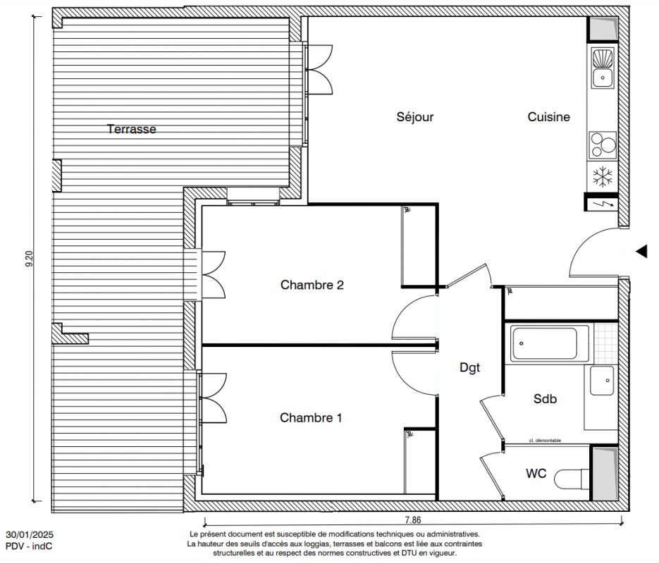 Plan du lot