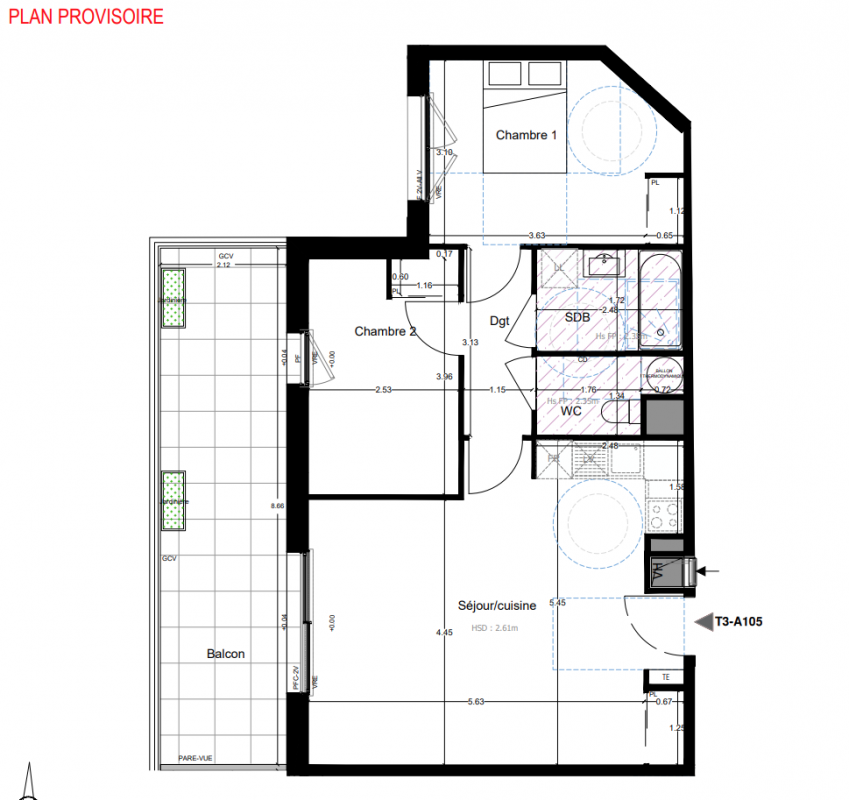 Plan du lot
