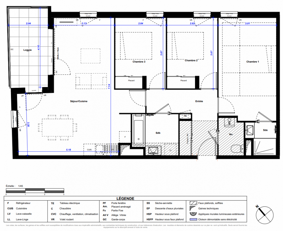 Plan du lot