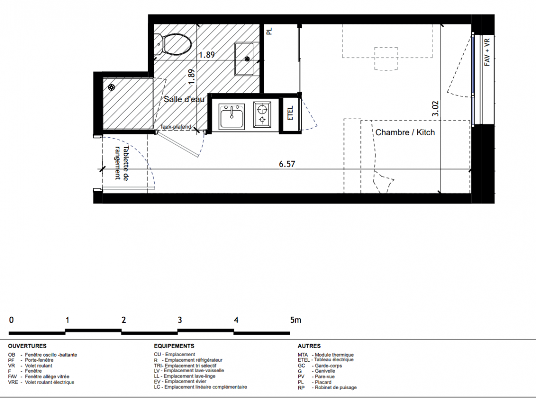 Plan du lot
