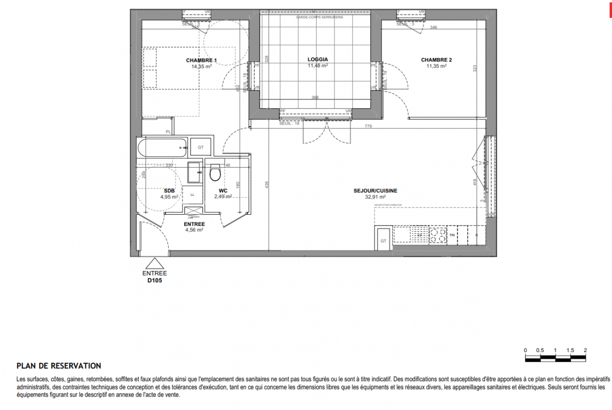 Plan du lot