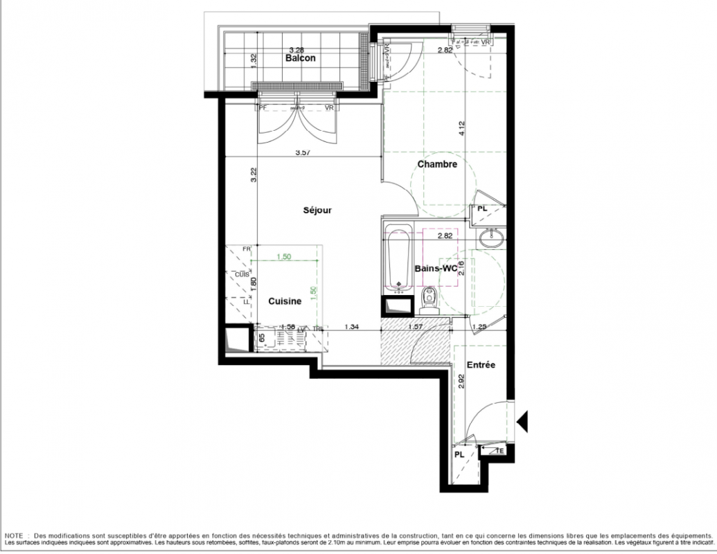 Plan du lot