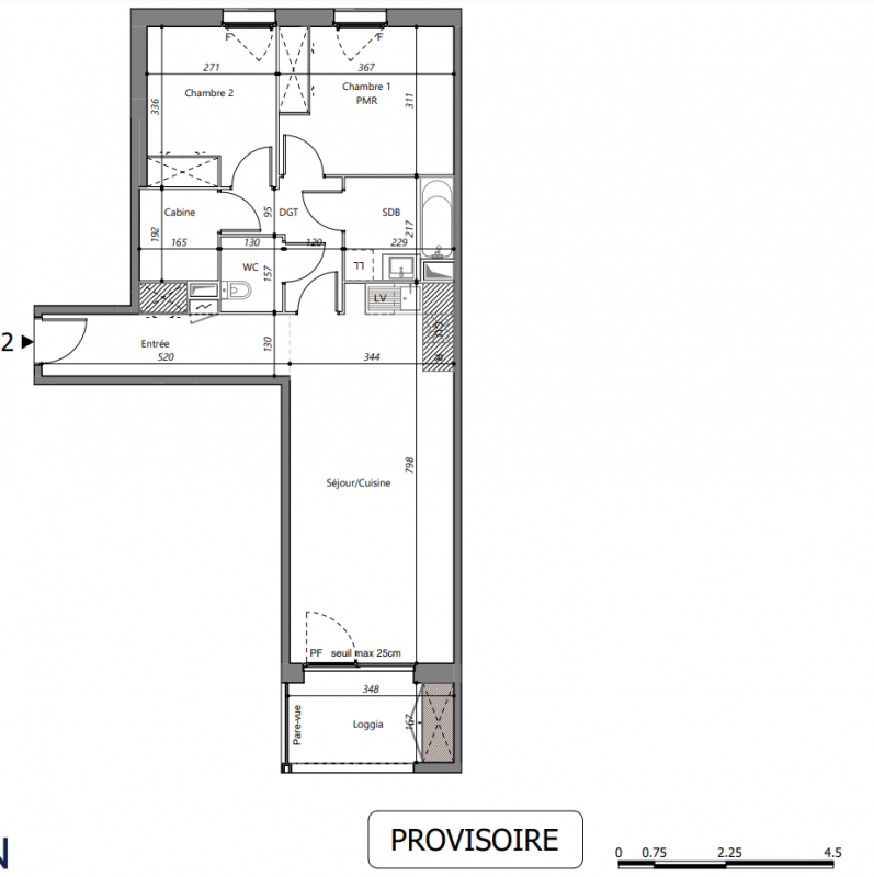 Plan du lot