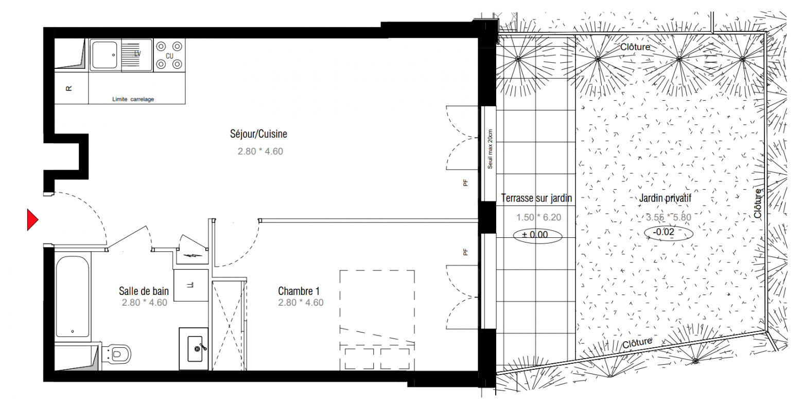 Plan du lot