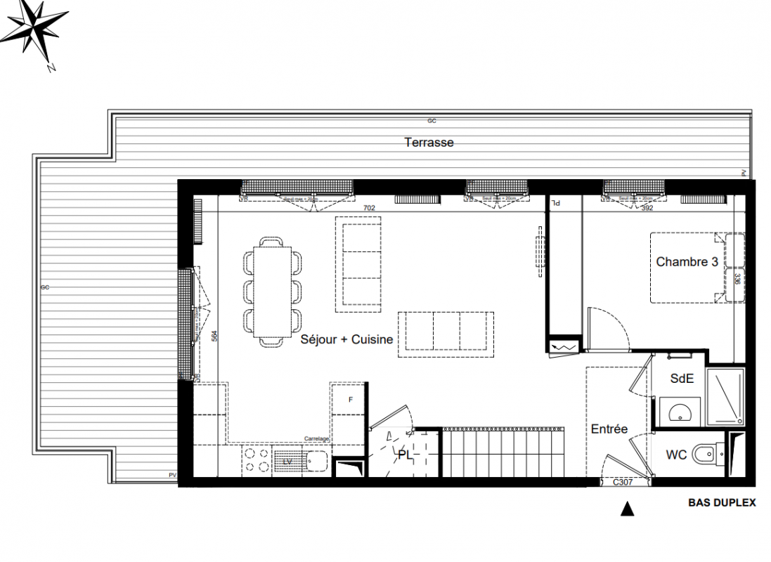 Plan du lot
