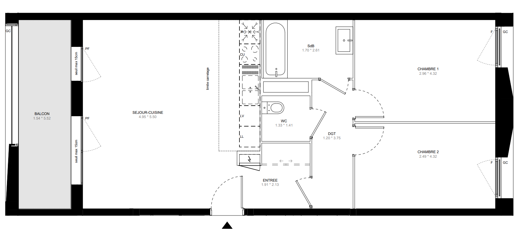 Plan du lot