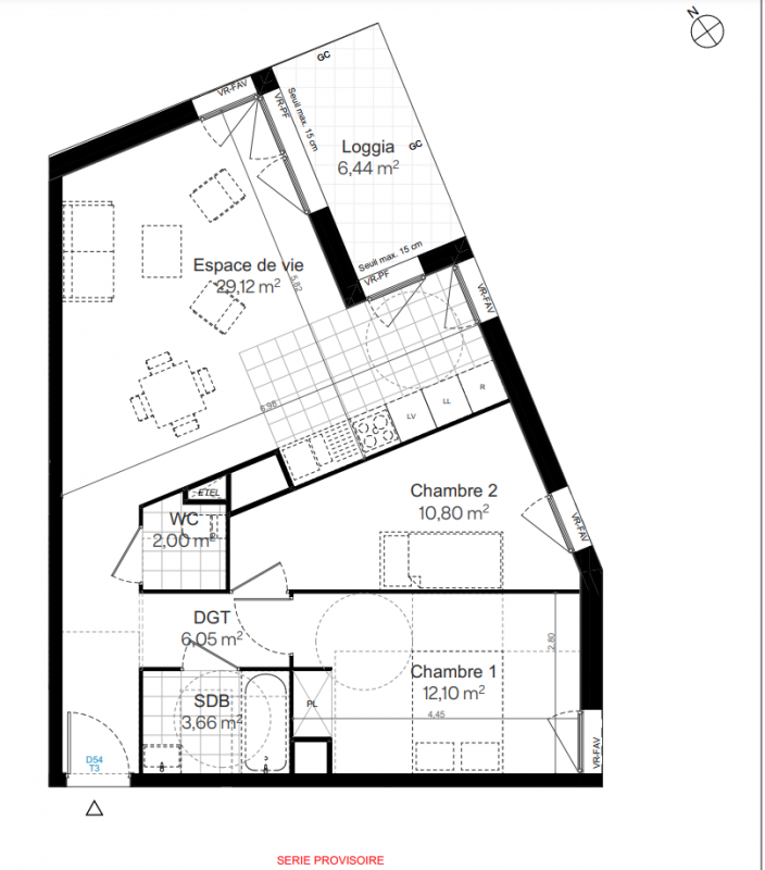 Plan du lot
