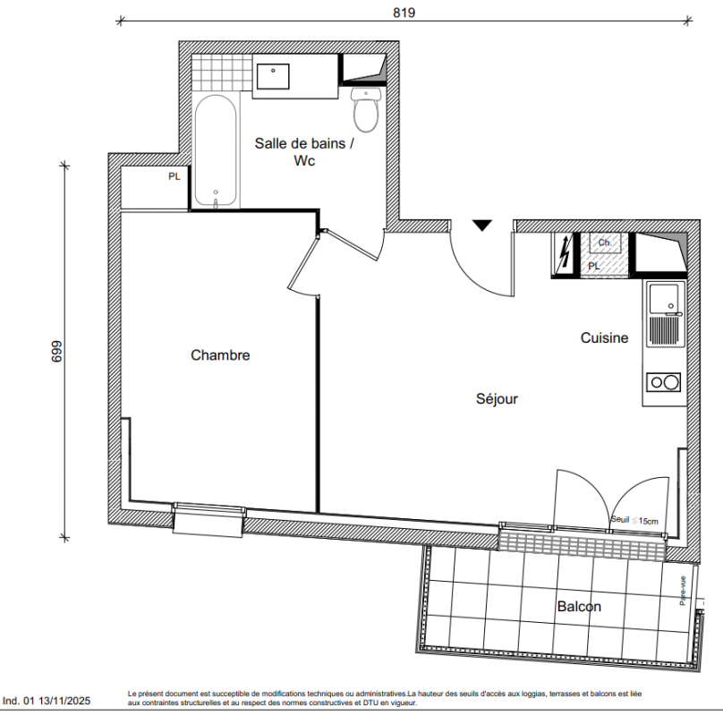 Plan du lot