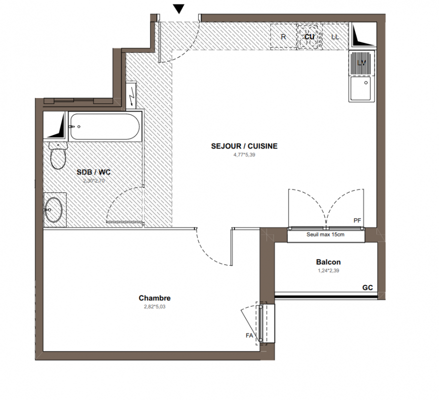 Plan du lot