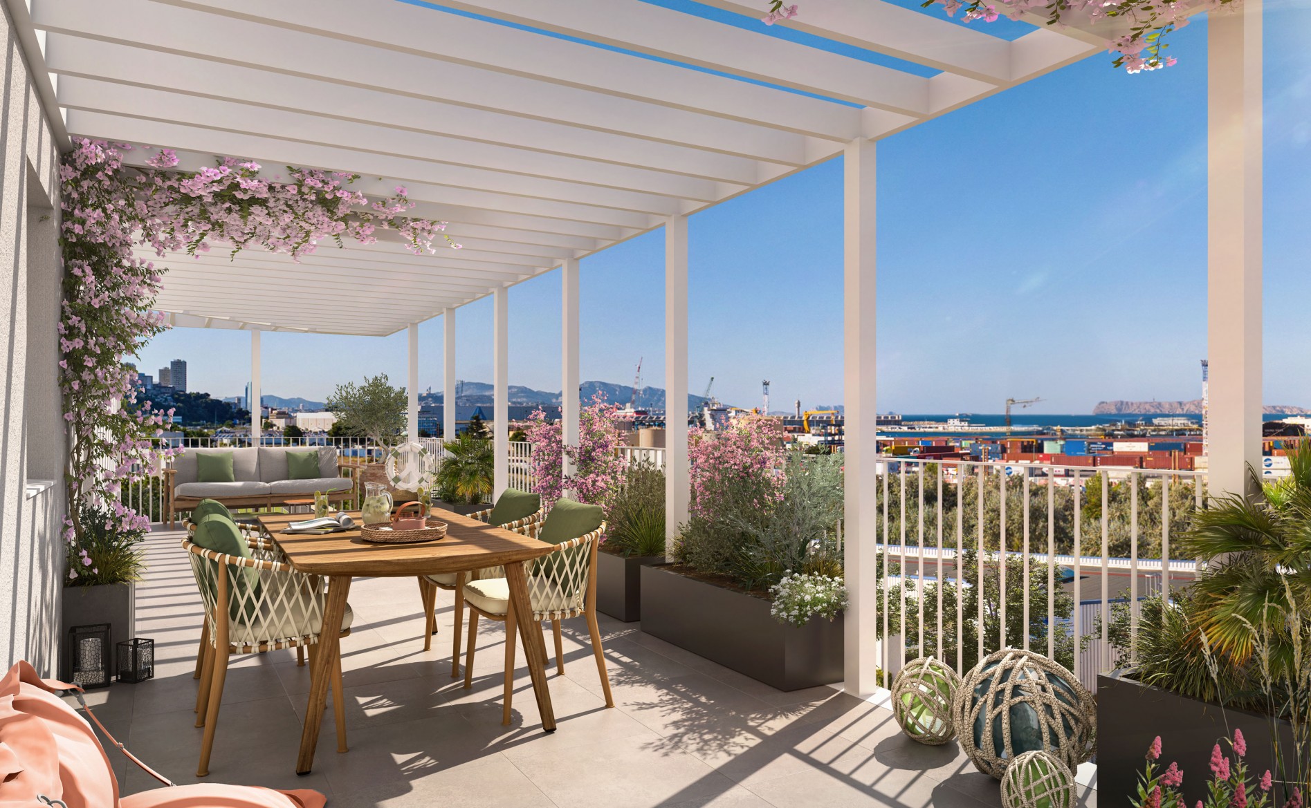 LES TERRASSES MARINES, Marseille 16ème