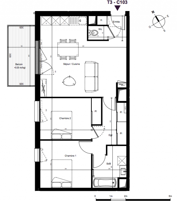 Plan du lot