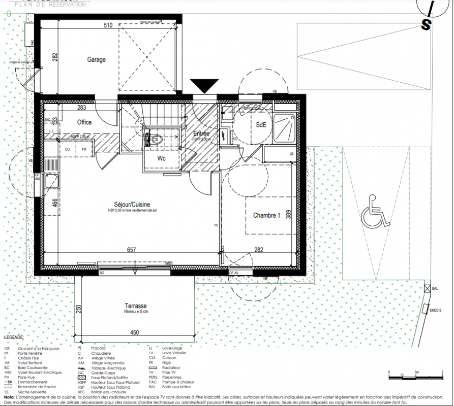 Plan du lot