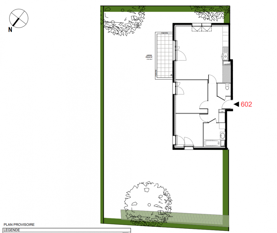 Plan du lot