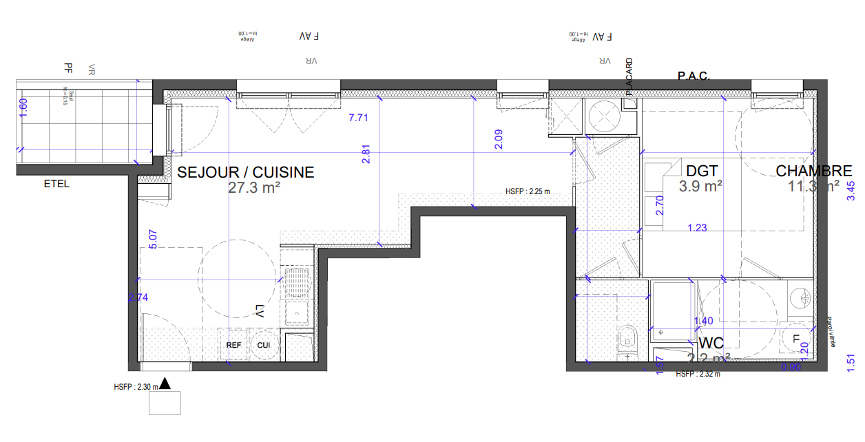 Plan du lot