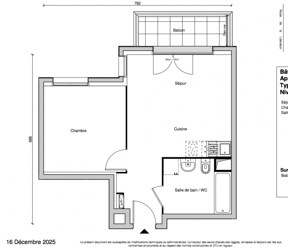 Plan du lot