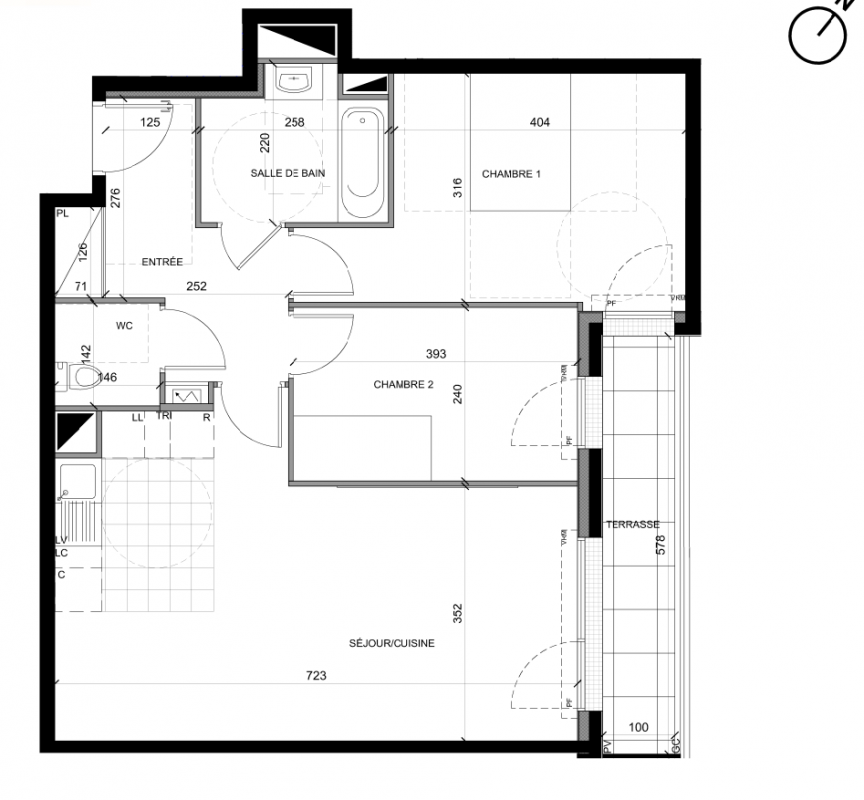 Plan du lot