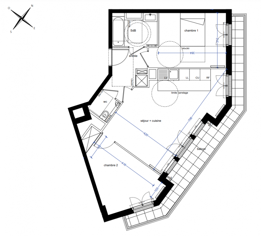 Plan du lot