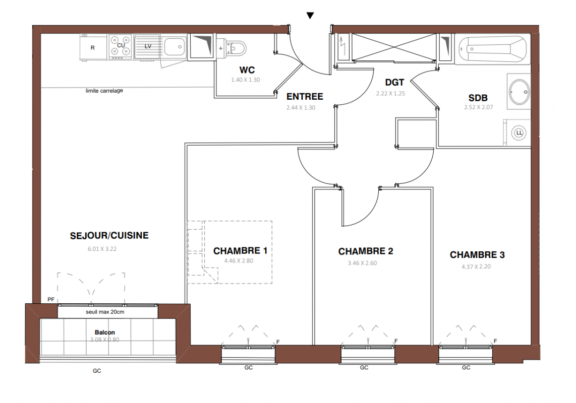 Plan du lot