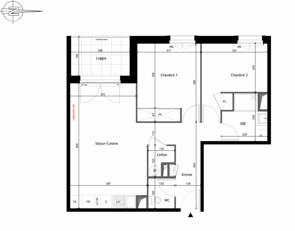 Plan du lot