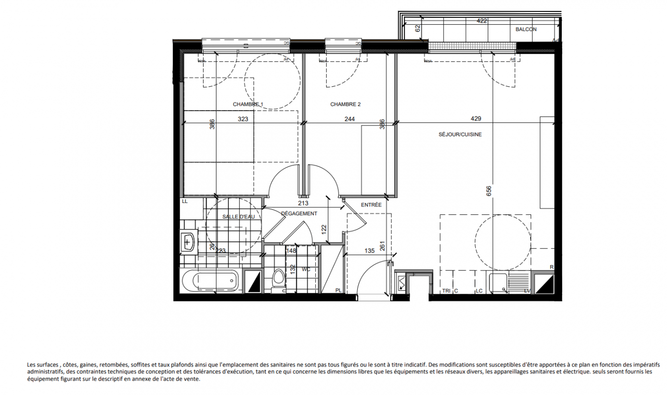 Plan du lot