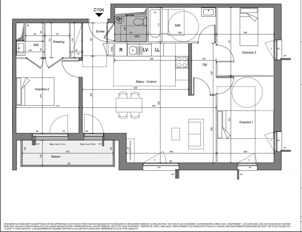 Plan du lot