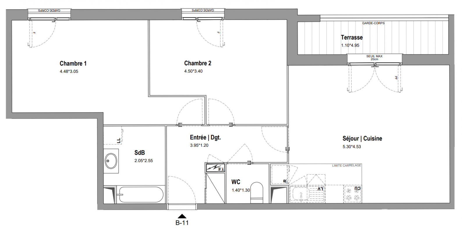 Plan du lot