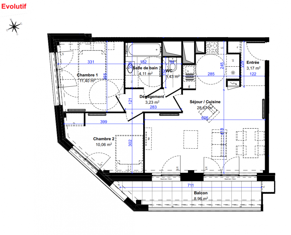 Plan du lot