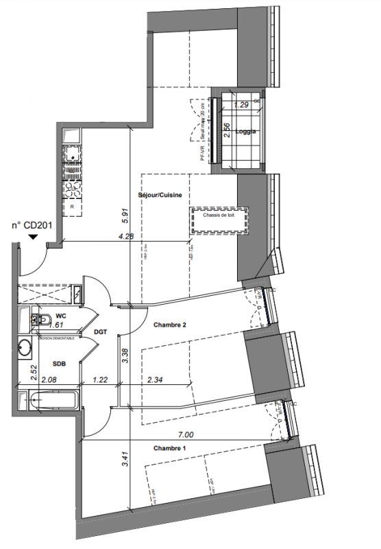 Plan du lot