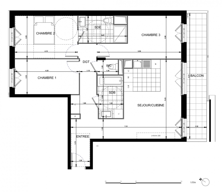 Plan du lot